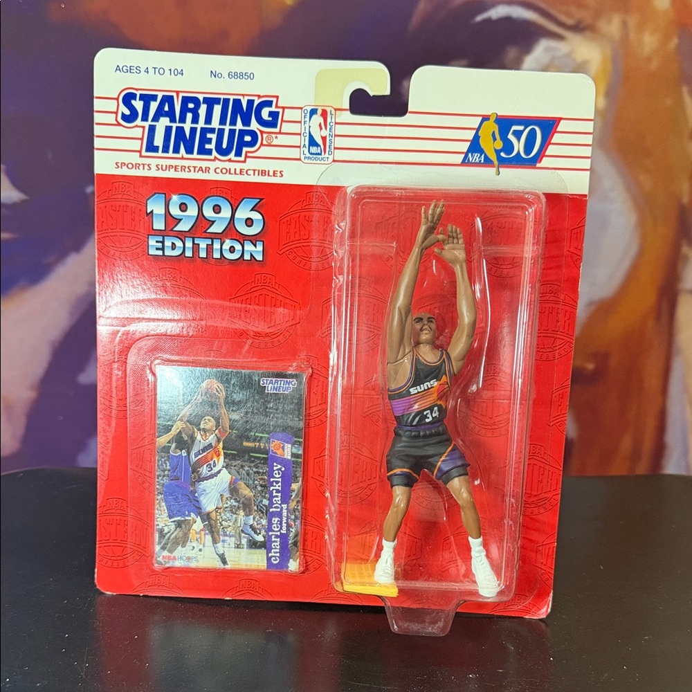 1996 Edition Starting Lineup Action Figure - Charles Barkley